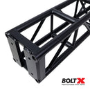 ProX XT-BT1205BLK 5 Ft. BoltX Black Bolted 12 Inch Professional Box Truss Segment, 3mm Wall (Black Finish)