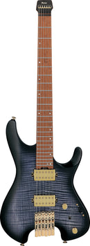 Ibanez Q52FMGDRL Q Standard Headless Electric Guitar (Deep Twilight Burst Low Gloss)