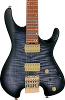 Ibanez Q52FMGDRL Q Standard Headless Electric Guitar (Deep Twilight Burst Low Gloss)
