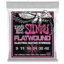 Ernie Ball 2593EB Guitare électrique Super Slinky Flatwood Stirngs 09-42