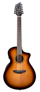 Breedlove SLCN44XCERCAM Organic Solo Pro CE 12-String Concert Acoustic-Electric Guitar (Edge Burst)