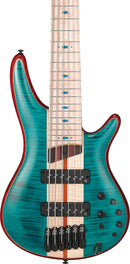 Ibanez SR1426BCGL SR Premium Basse électrique 6 cordes (vert caraïbe faible brillant)