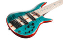 Ibanez SR1426BCGL SR Premium Basse électrique 6 cordes (vert caraïbe faible brillant)
