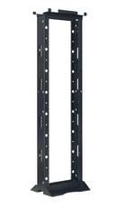 Lowell CR2P-4518 Two Post Rack with 6"D Channels - 45U x 18"D