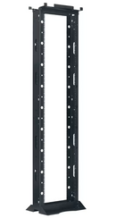 Lowell CR2P-5218 Two Post Rack with 6"D Channels - 52U X 18"D