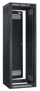 Lowell LER-3522 Enclosed AV Rack with Rear Door - 35U x 22"D