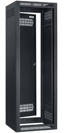 Lowell LER-3527-LRD Enclosed AV Rack Without Rear Door - 35U x 27"D