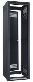 Lowell LER-4032 Enclosed AV Rack with Rear Door - 40U x 32"D