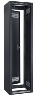 Lowell LER-4427-LRD Enclosed AV Rack Without Rear Door - 44U x 27"D