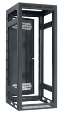 Rack AV Gangable LGR-2427 LOWELL avec porte arrière - 24U x 27 "D
