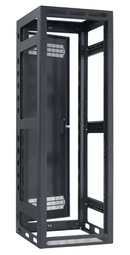 Lowell LGR-3527 Gangable AV Rack with Rear Door - 35U x 27"D