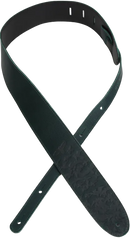 PRS Leather Bird Swarm Strap  2.5" (Dark Green)