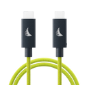 Angelbird UC4SFL32 USB-C To USB-C 4.0 Solid Flex Cable (Lime) - 1'