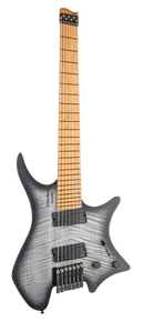 Strandberg BD7HCT-25O2-G1-BD Boden Original N2.7 7 String Headless Electric Guitar (Black Denim Burst Satin)