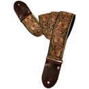 PRS Retro Deluxe Jacquard Guitar Strap 2" (Burgundy)