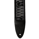 PRS Padded Guitar Strap With FLASH Custom Jacquard Birds Wavelength (Charcoal)
