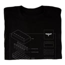 PRS Exploded Pickup Tee (Black) - 2XLarge