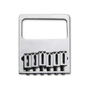 TV Jones TELE BRIDGE Savalas Tele Bridge Plate pour Mexican Tele (Chrome)