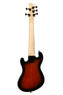 Kala UBASS-SB5-TB-FL Basse ukulélé fretless 5 cordes Solid Body (Tobacco Burst)