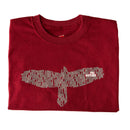 PRS Bird as a Word Tee (Oxblood) - XLarge