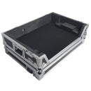 Boîtier ProX XS-DDJFLX10 W pour contrôleur DJ Pioneer DDJ-FLX10 avec roues d'espace rack 1U