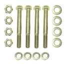 ProX XT-BTLBX4-G8 Set of (4) 5" Length Hex Long Truss Bolts Nuts and Washers – Grade 8 (5/8"-11 x 5 NC)