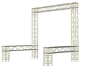 ProX XTP-E1010-2 10' x 10' Exhibition Module Stand Truss Package