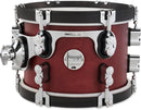 PDP PDCC0710STOE Classic Mounted Tom (Ox Blood/Ebony) - 7" x 10"