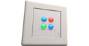 Allen & Heath IP4 Four Button Programmable Decora Wallplate Controller (White)