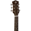 Luna ART VINTAGE Dreadnought Solid Top Acoustic Guitar (Distressed Vintage Brownburst)