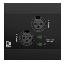 Audac NWP220/B Network Input Panel (Black)