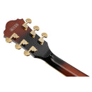 Ibanez AS93QMSPDBS Semi Hollow-Body Electric Guitar (Dark Brown Sunburst)