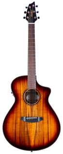 Breedlove PSCN44CEKOKO Pursuit Exotic S CE Concert Acoustic-Electric Guitar (Edge Burst)