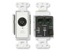 RDL D-TPR1A XLR Microphone/Line Output Wall Plate