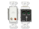 RDL D-TPS6A Dual RCA Jack Input Wall Plate