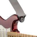 Planet Waves PWSAL405 Auto Lock Guitar Strap (Silver)