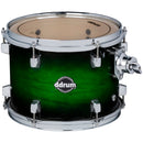 DDrum DOMINION Rack Tom (Green Burst) - 10x13