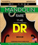 DR Handmade Strings MD-11 Mandolin Strings Medium - 11-40