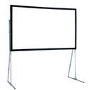 Draper 241301 Surface de projection avant pour paravent pliable ultime avec pieds robustes (51"x81")