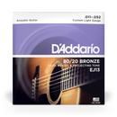 D'Addario EJ13 80/20 Bronze Acoustic Guitar Strings Custom Light 11-52