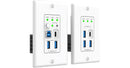 DVDO XTEND-USBC-USB-WW-1 2 Host USB-C AND USB 3.2 Gen 1 Extender Over HDBaseT - 100m