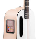 Lava Music Lava Me Play Guitare électrique acoustique (Peach Light / Frost White)