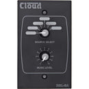 Cloud Electronics RSL-6AB Remote Volume Niveau Sélectionner la plaque (noir)
