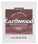 Ernie Ball 2346EB Earthwood Bell Bronze Medium Light Acoustic Guitar Strings 12-54