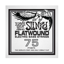 Ernie Ball 10875EB Slinky Flatwound Electric Bass String - .075