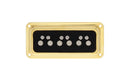 TV Jones T-ARMOND Micro chevalet DeArmond Mount (Or)