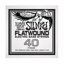 Ernie Ball10840EB Slinky Flatwound Electric Bass String - .040