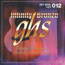 Ghs IB30L Infinity Bronze Acoustic Guitar String Set - Light