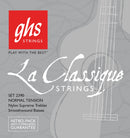 Ghs 2390 La Classique Smoothwound Classical Guitar String Set