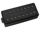DiMarzio DP820 D Activator 8-String Bridge Pickup (Black Metal Cover With Nickel Poles)